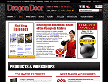 Tablet Screenshot of marty.dragondoor.com